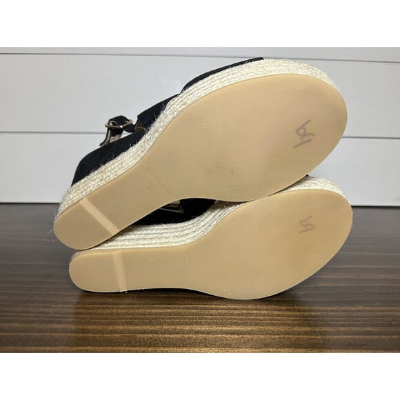 Cordani Calzature Elenor Suede Espadrille Wedge Platform Black Sandal US 8 EU 39 - Picture 10 of 10